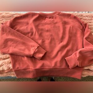 lululemon perfectly oversized cropped crew